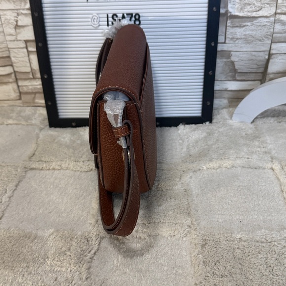 FOSSIL Everleigh Leather Large Flap Crossbody Bag - Picture 5 of 12